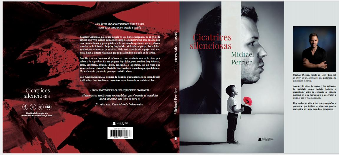 Cubierta completa del libro Cicatrices Silenciosas